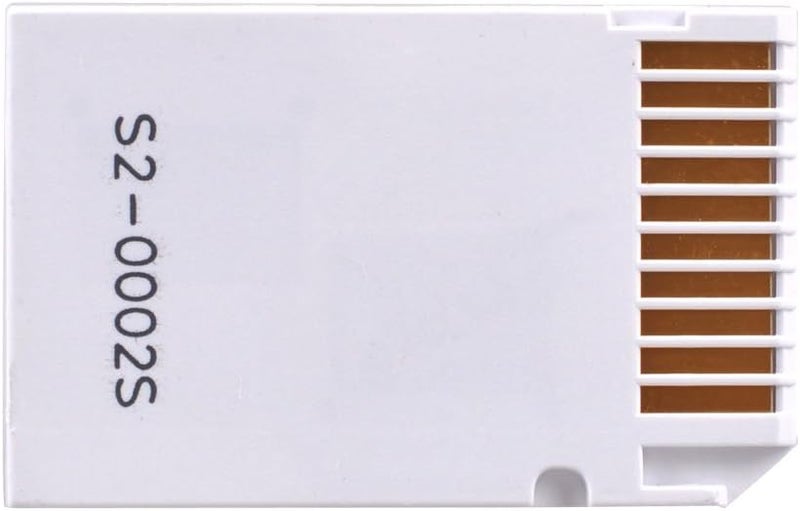 UCEC محول بطاقة الذاكرة PSP ذو الفتحتين Micro SD/SDHC إلى محول Memory Stick Pro Duo متوافق مع Sony PSP والكاميرا - Image 3